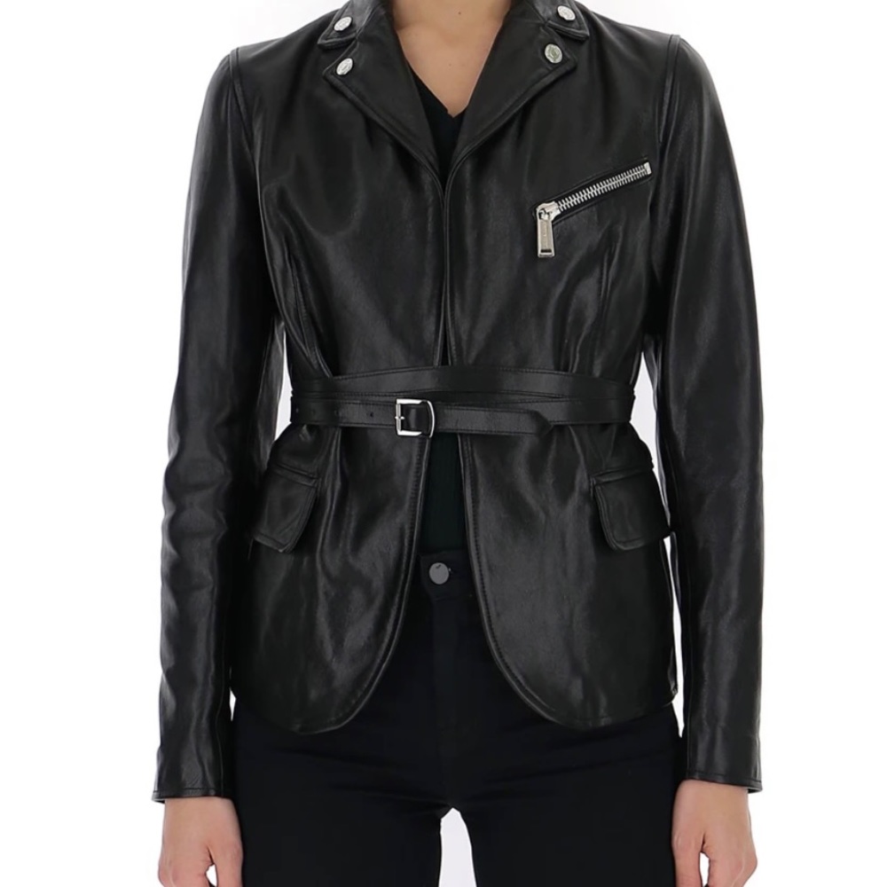 Dsquared2 fitted biker jacket - brand New! Size 40, but runs very small.